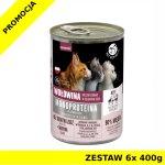 Pet Republic karma mokra dla kota MONO kawałki Wołowiny w sosie ZESTAW 6x 400g