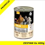 Pet Republic karma mokra dla kota MONO kawałki Kurczaka w sosie ZESTAW 6x 400g