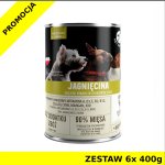 Pet Republic karma mokra dla psa kawałki w sosie z jagnięciną ZESTAW 6x 400g