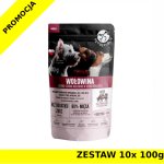 Pet Republic karma mokra dla psa siekana wołowina w sosie ZESTAW 10x 100g