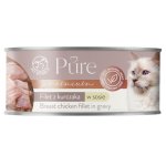 Pet Republic PURE karma mokra dla kota kawałki kurczaka w sosie - puszka 80g