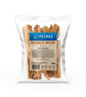 PETMEX Skóra barania 100g