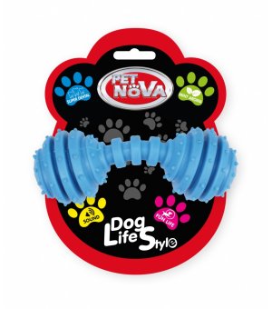 PETNOVA HANTEL DENTAL 12CM NIEBIESKI