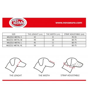 PETNOVA Kaganiec Metalowy rozm. XL