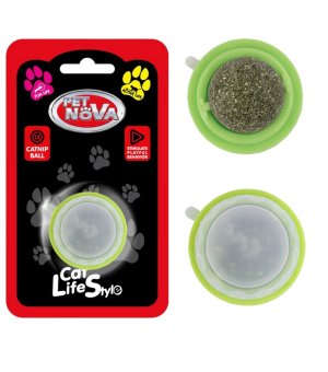 PETNOVA Kulka z Kocimiętką do przyklejania