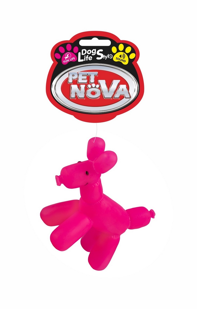 PETNOVA Balonowy Piesek zabawka winylowa 15x5cm