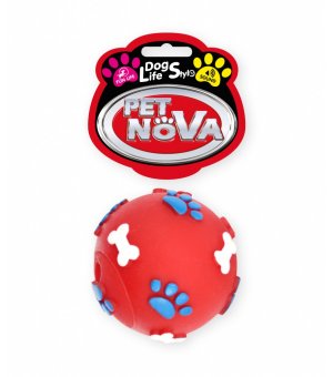 PETNOVA PIŁKA 6CM CZERWONA