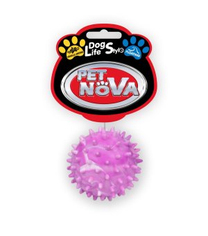 PETNOVA Piłka Dental z Kolcami o zapachu waniliowym 6,5cm