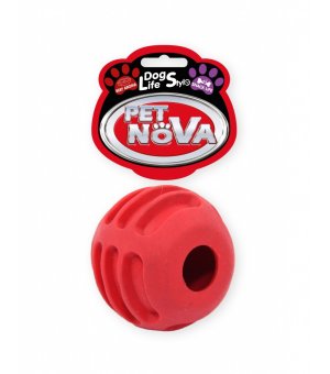 PETNOVA PIŁKA NA PRZYSMAKI 6CM CZERWONA