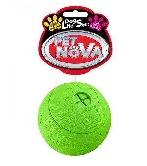 PETNOVA PIŁKA NA PRZYSMAKI 8CM ZIELONA