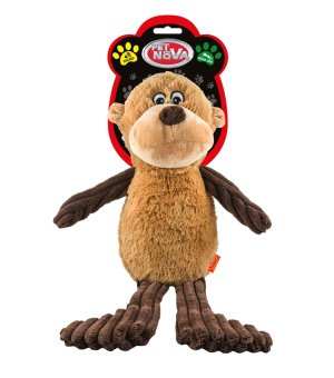 PETNOVA Pluszowa Małpka Grizzly z piszczałką 40cm