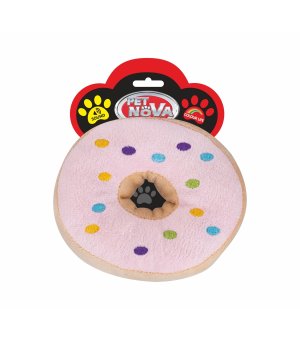 PETNOVA Pluszowy Donut z piszczałką 12cm