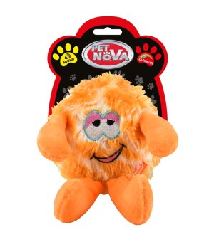 PETNOVA POTWOREK POMARAŃCZOWY PLUSZOWY 17CM