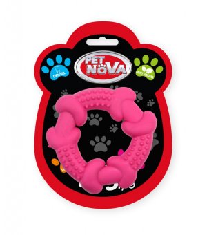 PETNOVA RINGO GRUBE RÓŻOWE 10,5CM 
