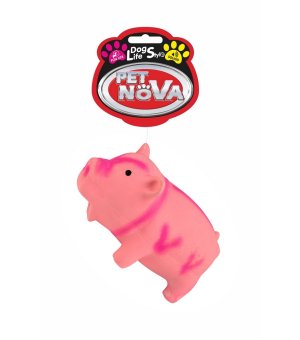 PETNOVA Świnka lateksowa S 13 cm x 8 cm