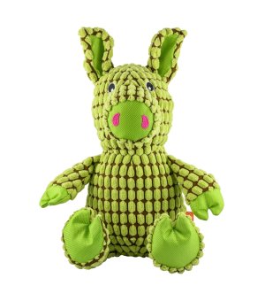 PETNOVA ŚWINKA ZIELONA PLUSZOWA 34CM