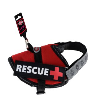 PETNOVA SZELKI RESCUE L 65-80CM - CZERWONE