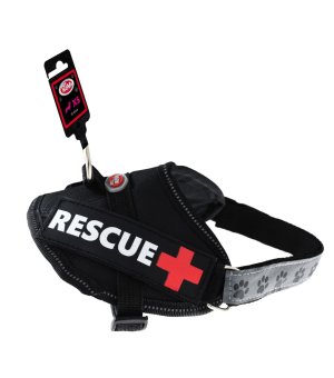 PETNOVA SZELKI RESCUE M 50-60CM - CZARNE