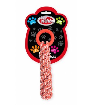 PETNOVA WĘZEŁ PLECIONY 30CM POMARAŃCZOWY