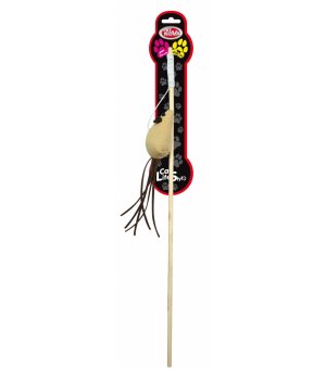 PETNOVA ZABAWKA DLA KOTA WĘDKA MYSZ - 40 cm