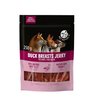 PetRepublic Suszona Pierś z Kaczki 250g