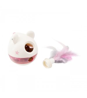 PETSTAGES Hunt N`swat treat tumbler zabawka dla kota różowy