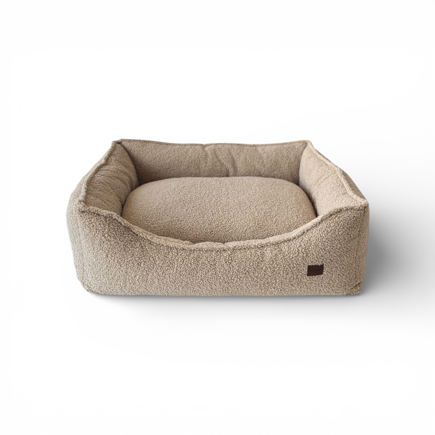 Pieski Dwa Kanapa boucle Beżowa L 70x60cm