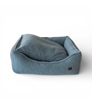 Pieski Dwa Kanapa boucle Niebieska L 70x60cm