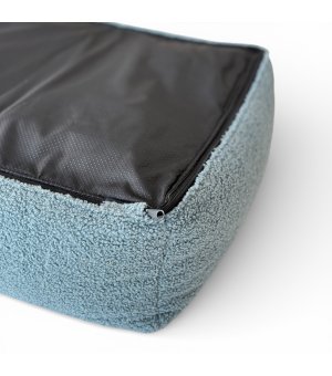 Pieski Dwa Kanapa boucle Niebieska L 70x60cm