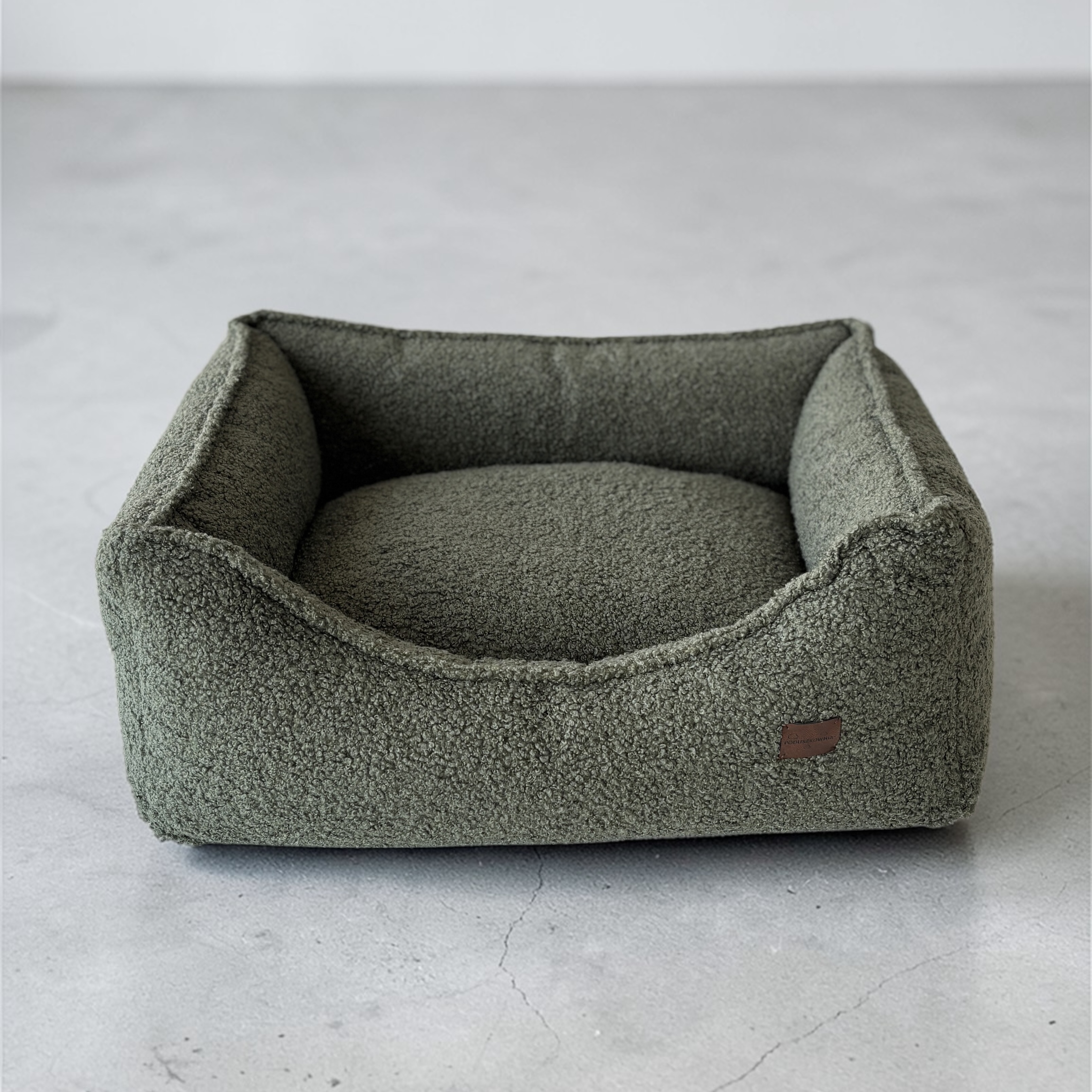 Pieski Dwa Kanapa boucle Zielony M 60x50cm