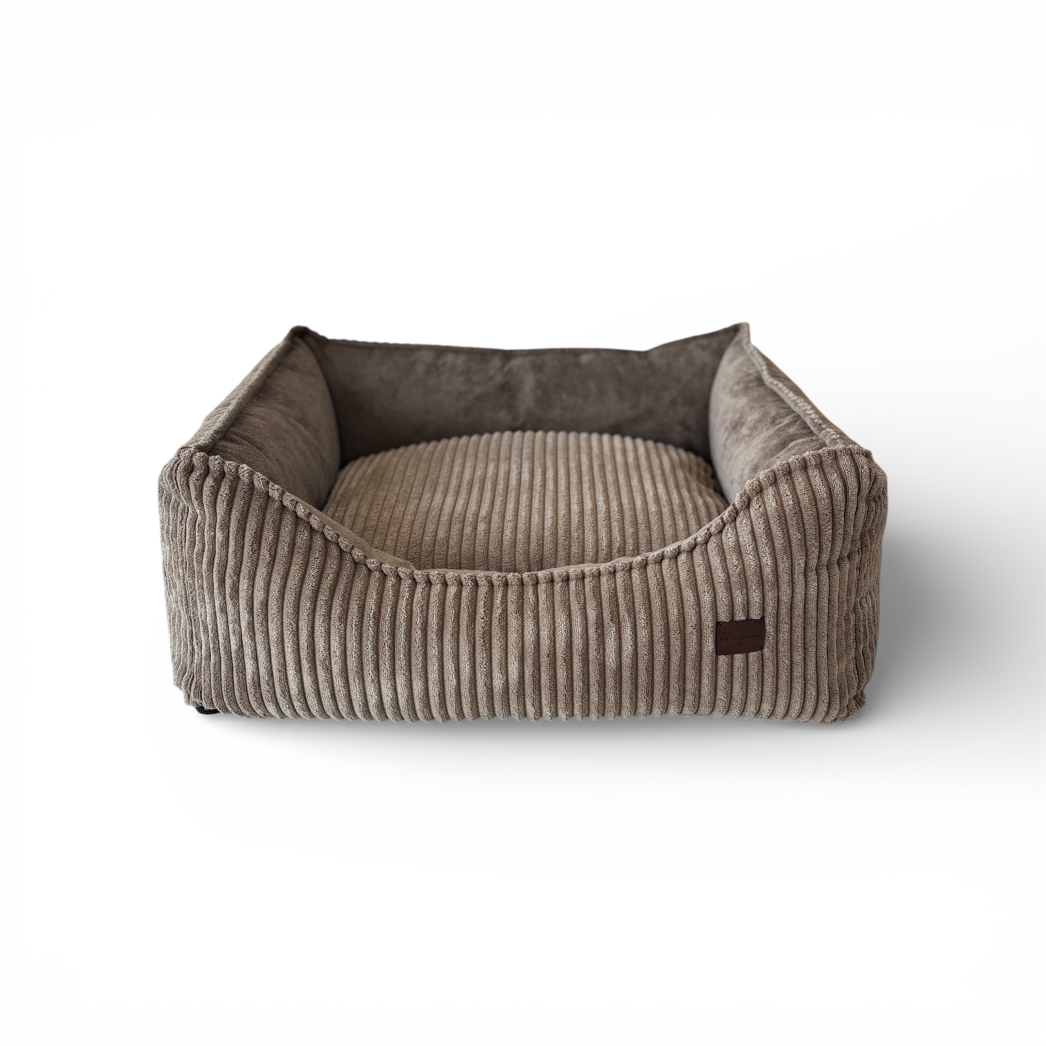 Pieski Dwa Kanapa sztruks prążki Cappuccino M 60x50cm