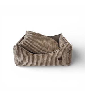 Pieski Dwa Kanapa sztruks prążki Cappuccino M 60x50cm