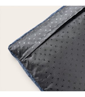 Pieski Dwa Poducha Premium Soft Glow Granatowa L 85 cm × 70 cm