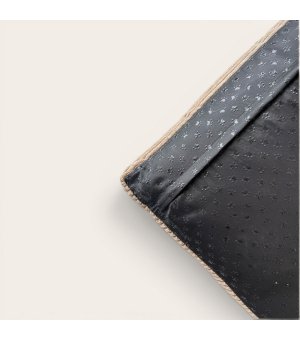 Pieski Dwa Poducha Premium sztruks Cappuccino L 85 cm × 70 cm