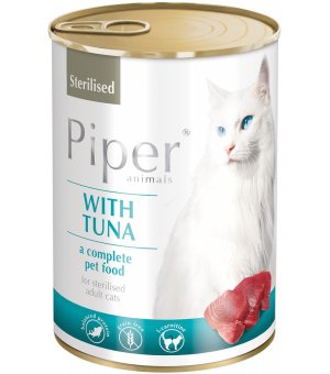 PIPER kot steril tuńczyk 400g