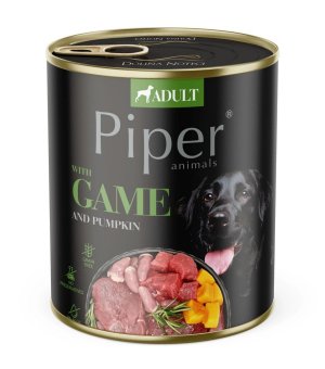 Piper z Dziczyzną i Dynią 800g dla psa NOWOŚĆ