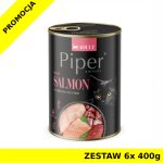 PIPER  z Łososiem dla kota ZESTAW 6x 400g NOWOŚĆ