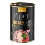 PIPER z Sercami z Kurczaka i Szpinakiem dla psa 400g NOWOŚĆ
