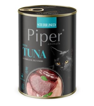 PIPER z Tuńczykiem dla kota po sterylizacji 400g NOWOŚĆ