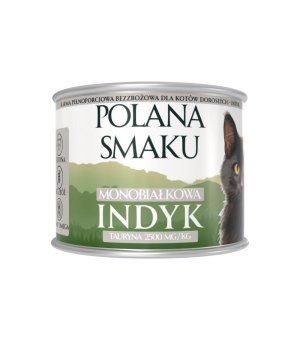 Polana Smaku karma mokra dla kota Indyk 200g