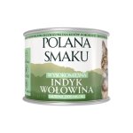 Polana Smaku karma mokra dla kota Indyk i Wołowina 200g