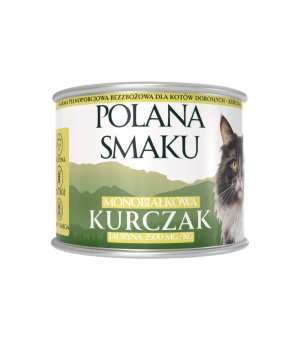 Polana Smaku karma mokra dla kota Kurczak 200g