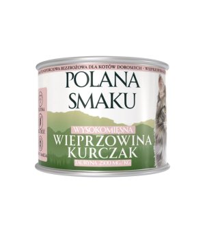 Polana Smaku karma mokra dla kota Wieprzowina i Kurczak 200g