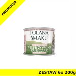 Polana Smaku karma mokra dla kota Wieprzowina i Kurczak ZESTAW 6x 200g