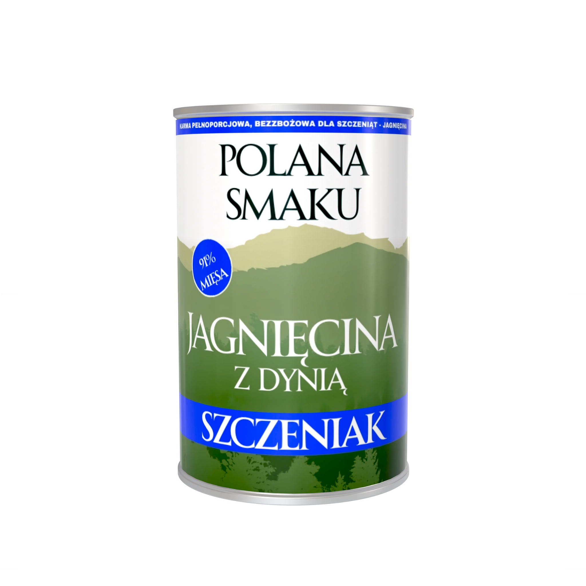 Polana Smaku mokra karma dla szczeniąt - Jagnięcina z Dynią 400g