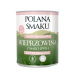  Polana Smaku mokra karma dla psa - Wieprzowina z Marchewką 800g