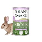 Polana Smaku mokra karma dla psa - Królik z Pietruszką 400g