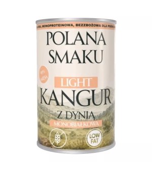 Polana Smaku mokra karma dla psa Light - Kangur z Dynią 400g