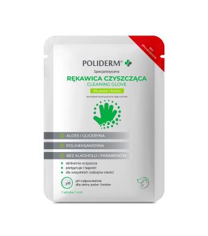 Poliderm Rękawica Czyszcząca 1szt.