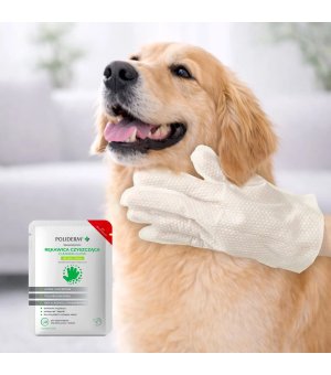 Poliderm Rękawica Czyszcząca 1szt.